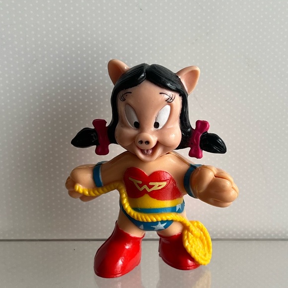 Vintage 1991 McDonald’s Petunia Pig Figurine - Picture 1 of 8